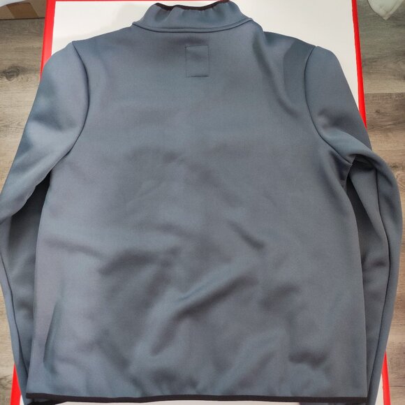Browning shooter fleece jacket bluish grey black men's size XL - Picture 3 of 9